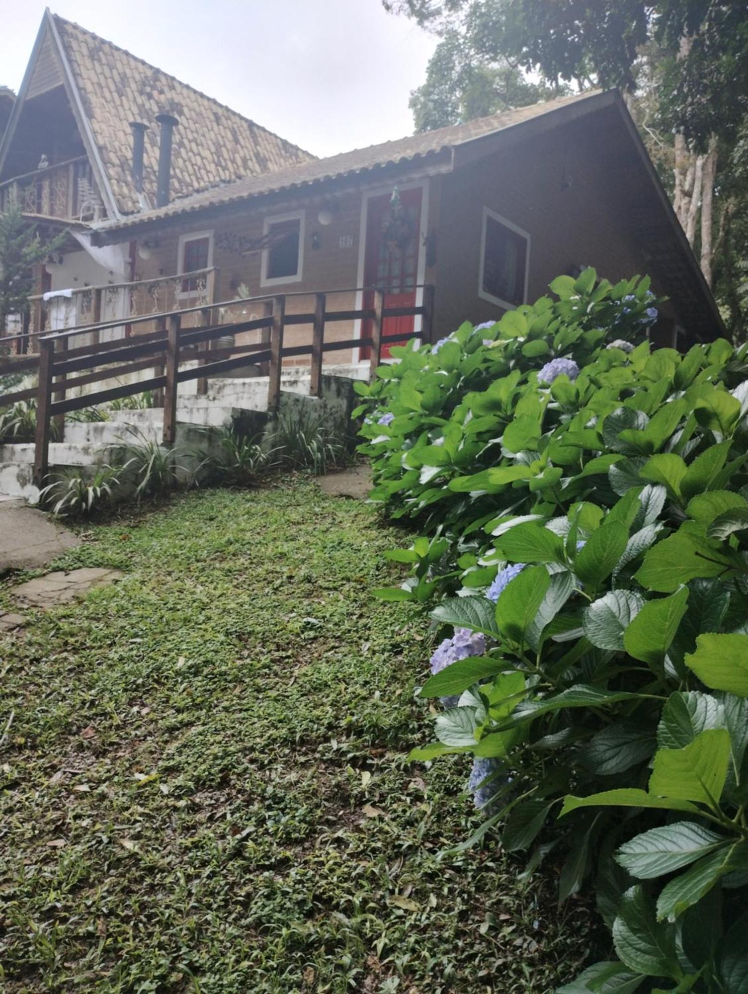 Casa Aconchegante Na Serra. Santo Antonio do Pinhal Exterior photo